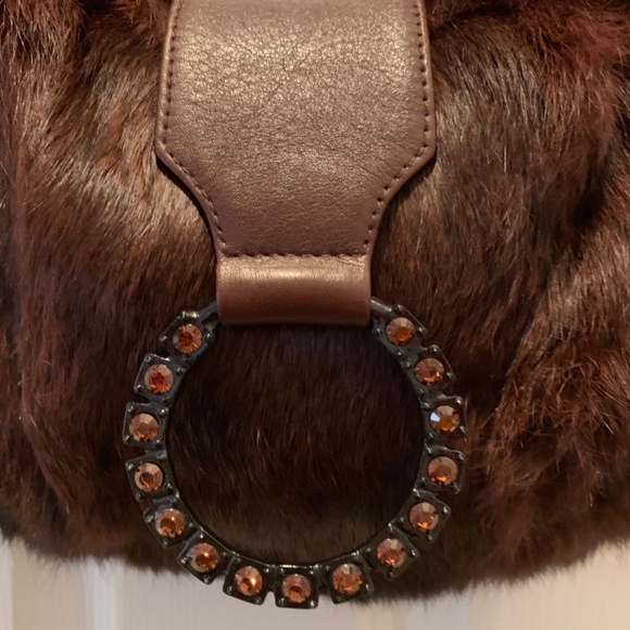 ISABELLA FIORE Fur Handbag, Vintage - Picture 4 of 12